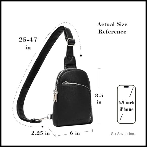 RFID Blocking Anti Theft Crossbody Sling Bag Vegan Leather Travel Fanny Pack RFID Blocking Anti Theft Crossbody Sling Bag Vegan Leather Travel Fanny Pack